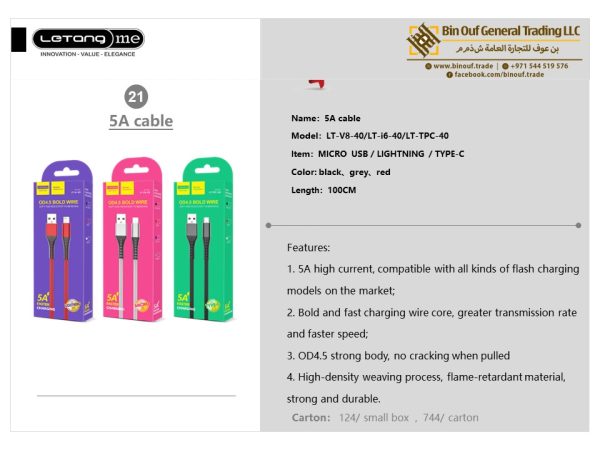 Data/Charging Cable 24